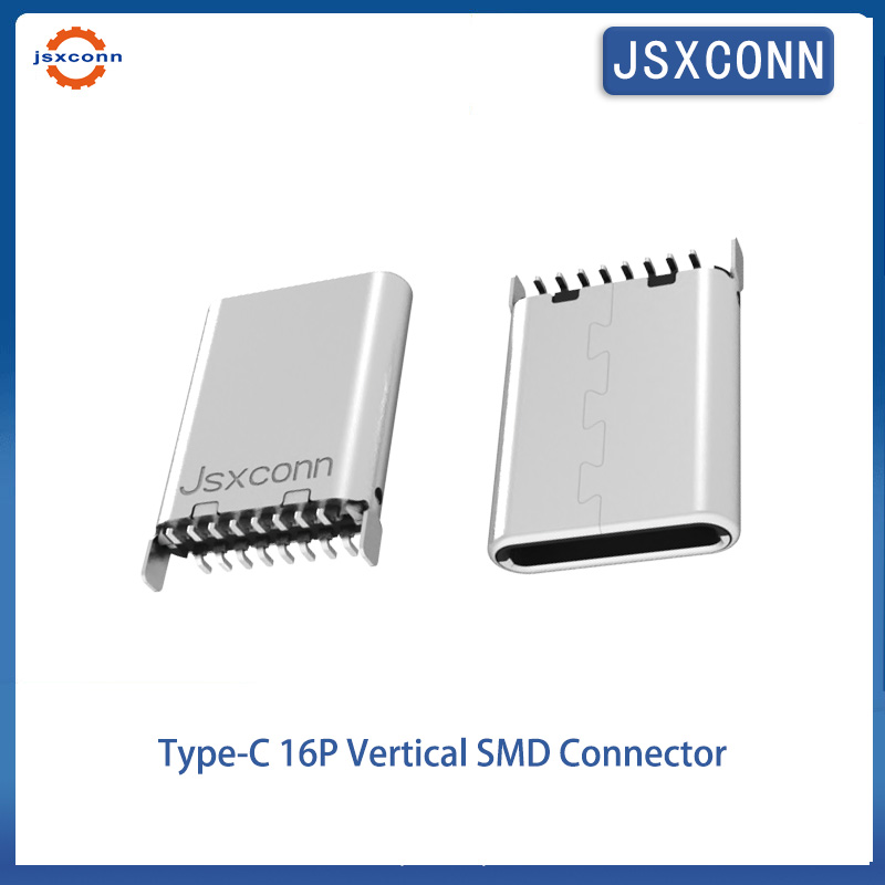 Type-C Vertical SMD Male Conne